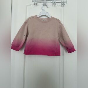 GAP Kids Pink Ombre Sweatshirt
